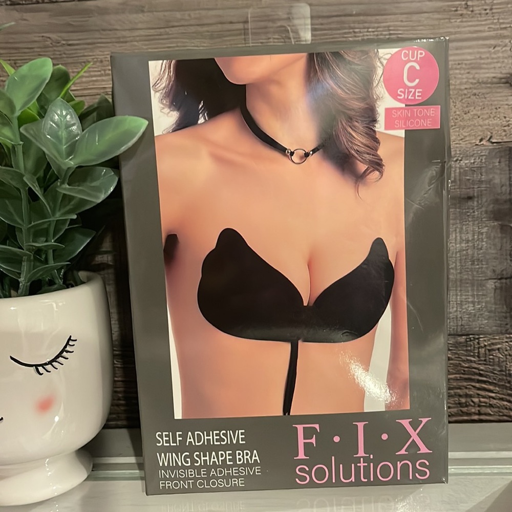 New!!!Fix Solution Self Adhesive Wing Shape Bra. - image 2